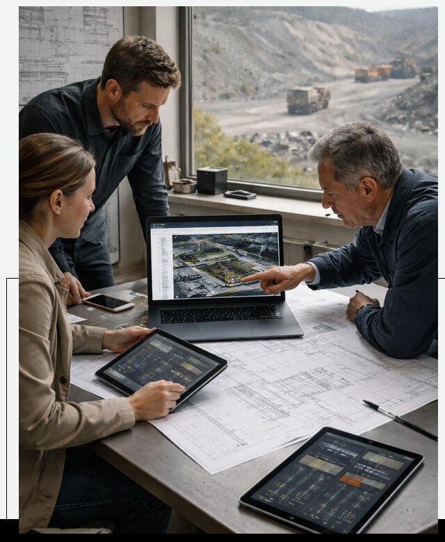 Разработка и внедрение систем для горнодобычи в Нововоронеже