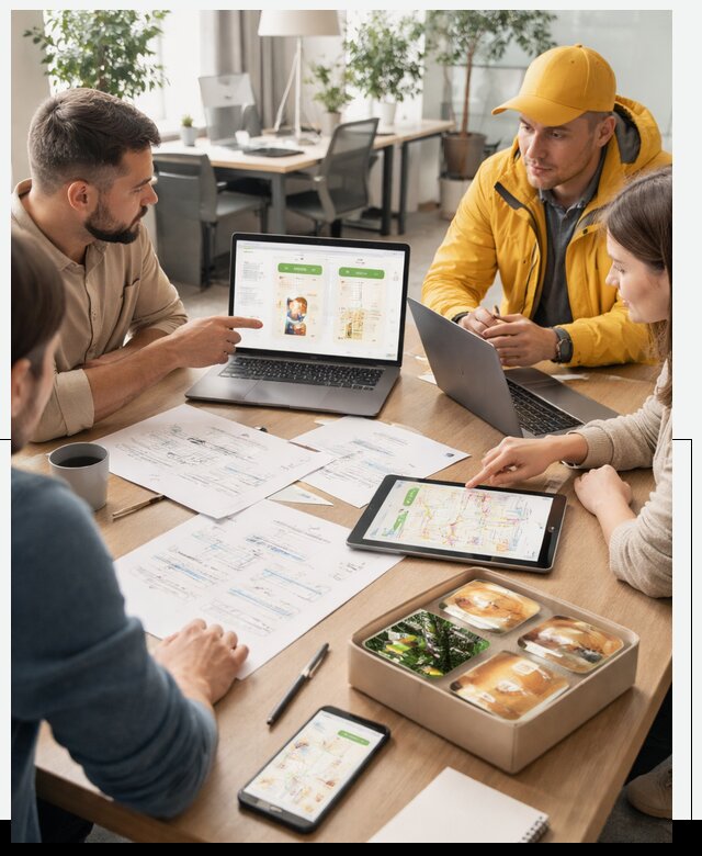 Разработка агрегатора доставки еды в Нововоронеже от 15180 р., АвикейНвв